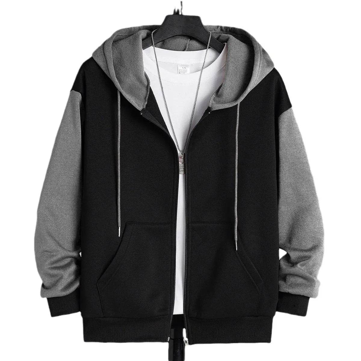 Zipper Hoodie Cardigan Men's Sports And Leisure Jacket - www.Shopthatapp.com