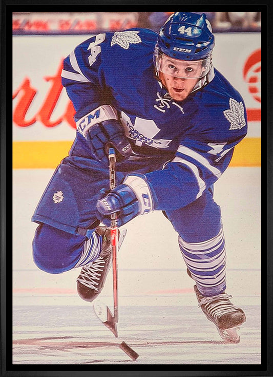 Morgan Rielly Toronto Maple Leafs Framed 20x29 Canvas - www.Shopthatapp.com