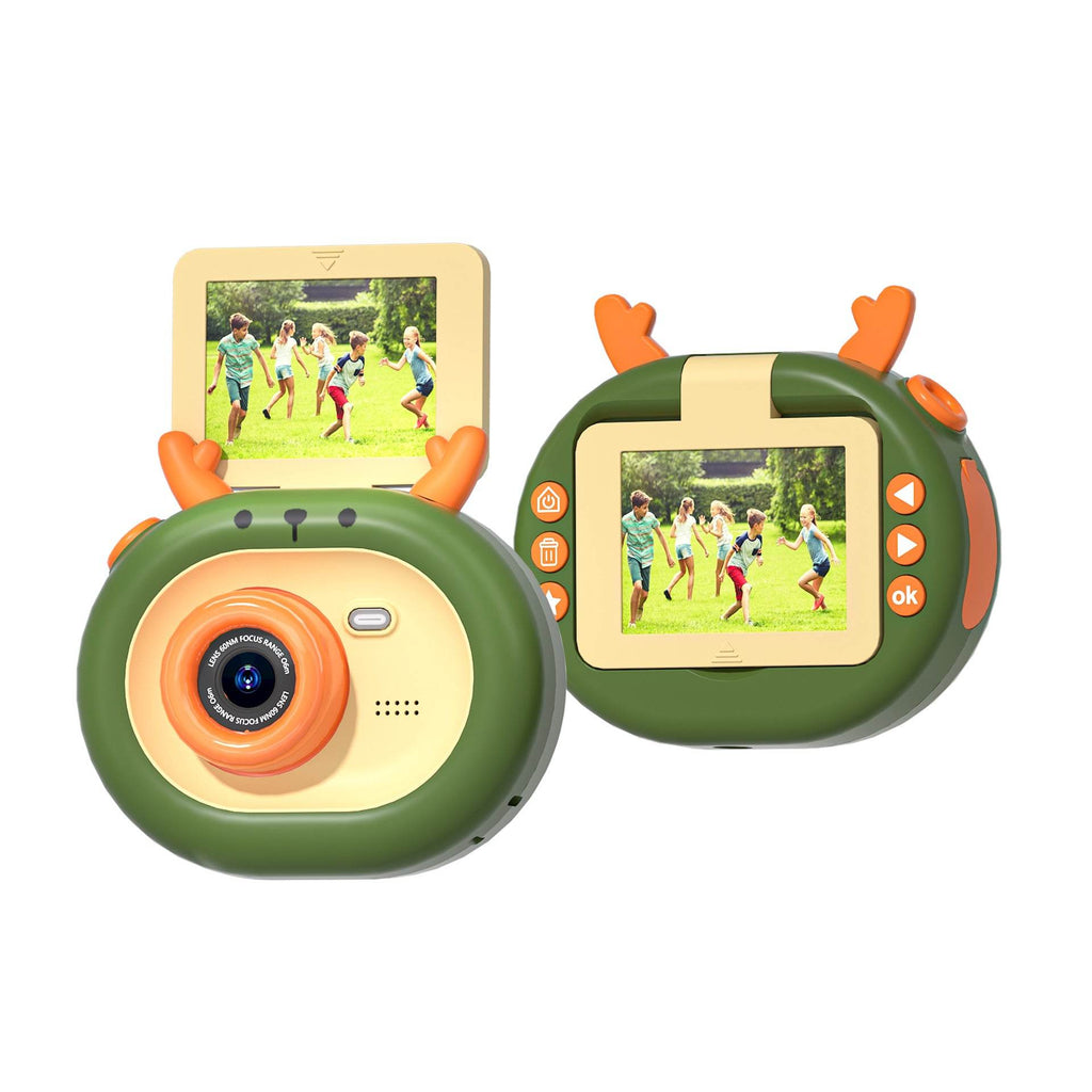 180-degree Flip-screen Children's HD Digital Camera - www.Shopthatapp.com