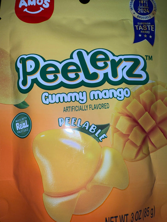 Amos Peelerz Gummy Mango 85G - U.S Edition - www.Shopthatapp.com