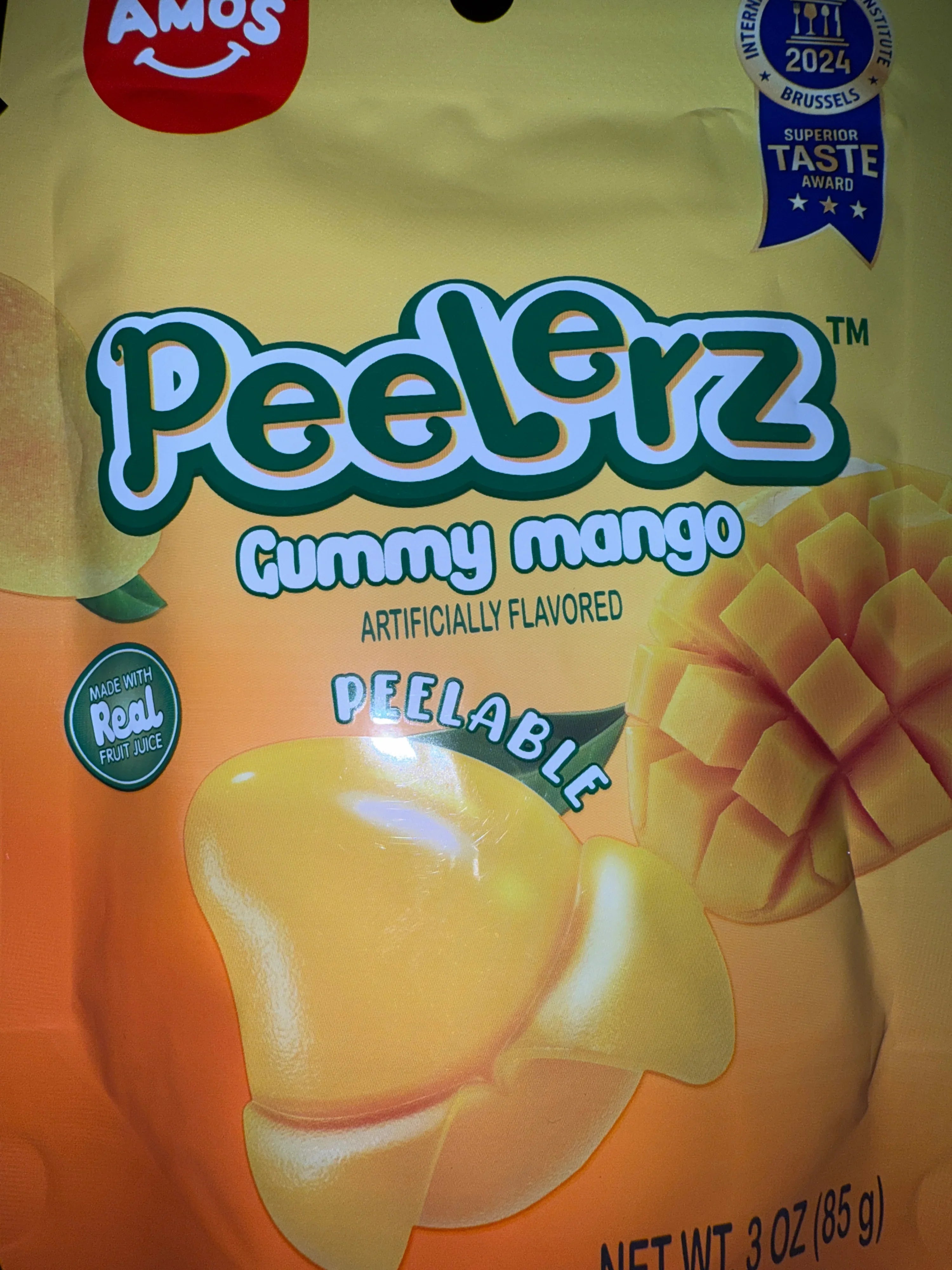 Amos Peelerz Gummy Mango 85G - U.S Edition - www.Shopthatapp.com