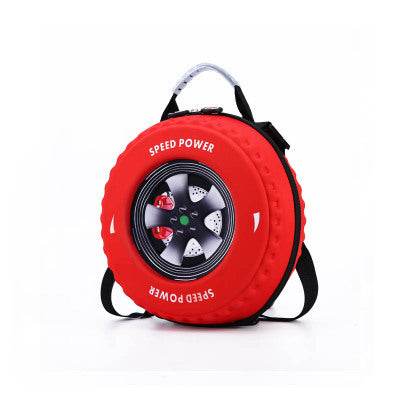 Kid's Small Schoolbag Personalized Creative 3D Cartoon Tire Kindergarten Backpack - www.Shopthatapp.com