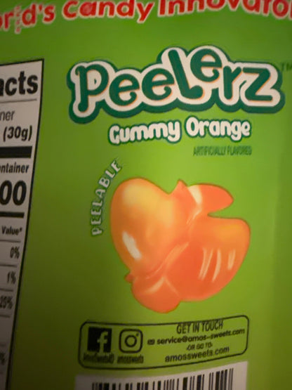 Amos Peelerz Gummy Orange 85G - U.S Edition - www.Shopthatapp.com