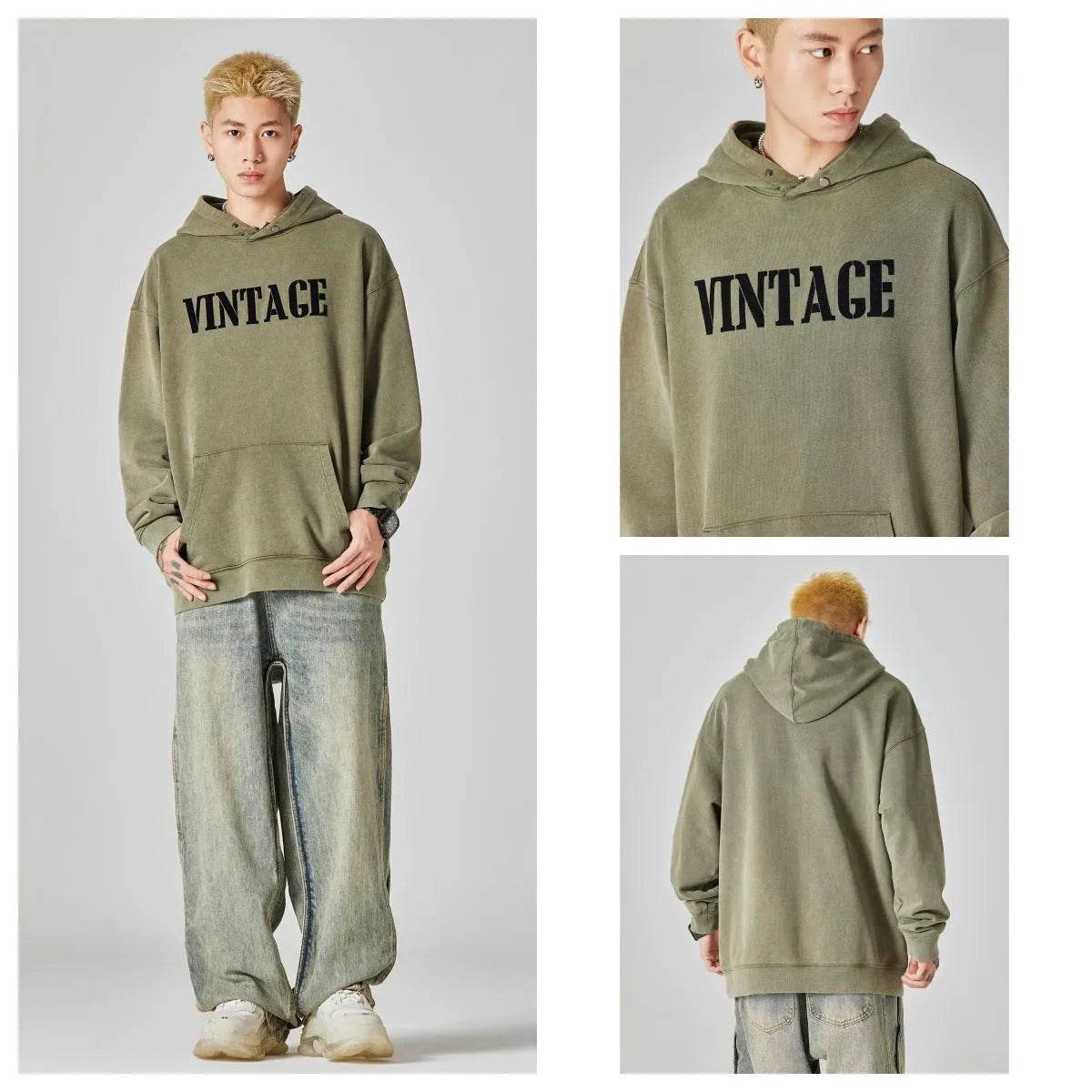 Men's Fashion Casual Hoodie Sweatshirt Pullover top men - www.Shopthatapp.com
