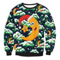 UGLY CHRISTMAS SWEATER Vacation Santa Elf Funny Womens Men Sweaters Tops Autumn Winter Clothing - www.Shopthatapp.com