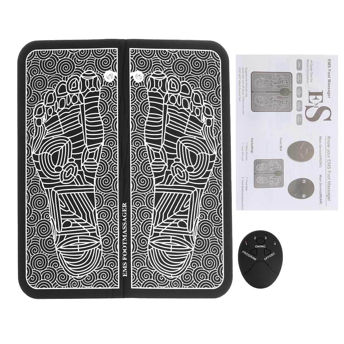Electric powered Foot Massage Mat - www.Shopthatapp.com