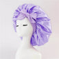 Silk Hair Bonnet For Sleeping Satin bonnet for curly hair - www.Shopthatapp.com
