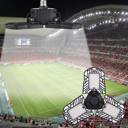 General Deformable Lamp Garage Light Radar Warehouse Industrial Lamp Home Lighting High Intensity - www.Shopthatapp.com