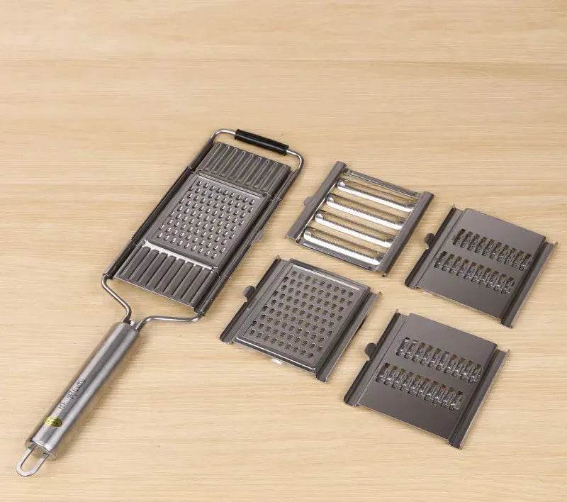 Stainless Steel Grater, Vegetable And Fruit Slicer, Peeler - www.Shopthatapp.com