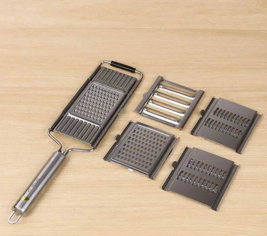 Stainless Steel Grater, Vegetable And Fruit Slicer, Peeler - www.Shopthatapp.com