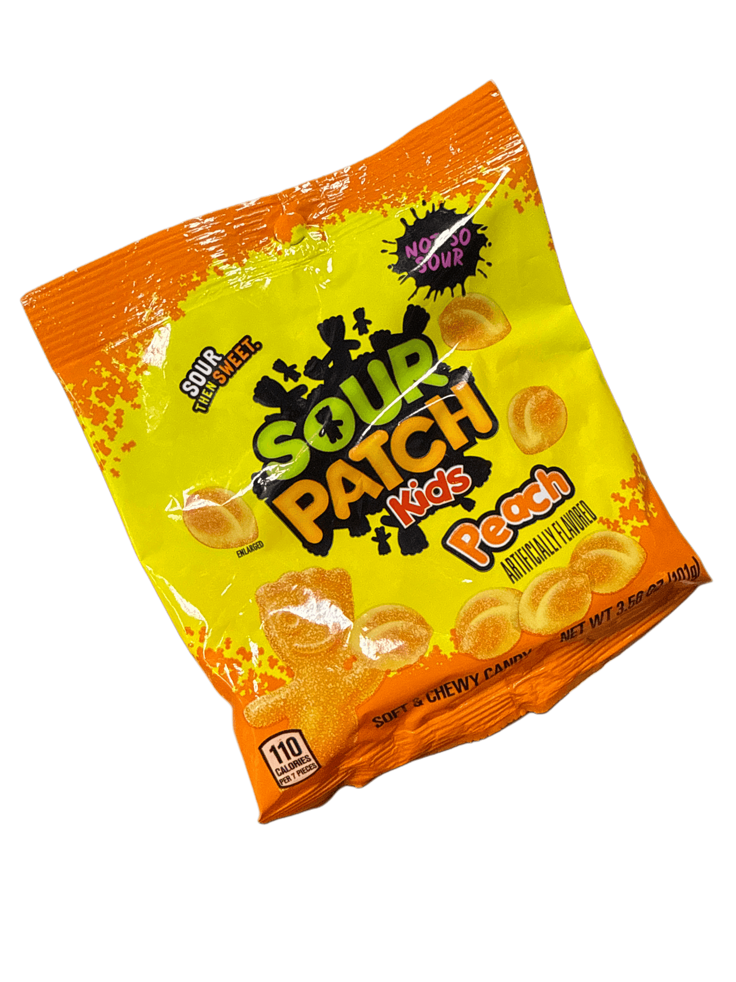 Sour Patch Kids Not So Sour Peach 101G - U.S Edition - www.Shopthatapp.com