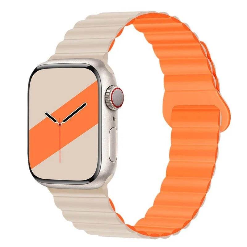 Band Silicone Magnetic Watch Strap - www.Shopthatapp.com