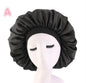Beauty print Satin Silk Hair Bonnet for sleeping - www.Shopthatapp.com