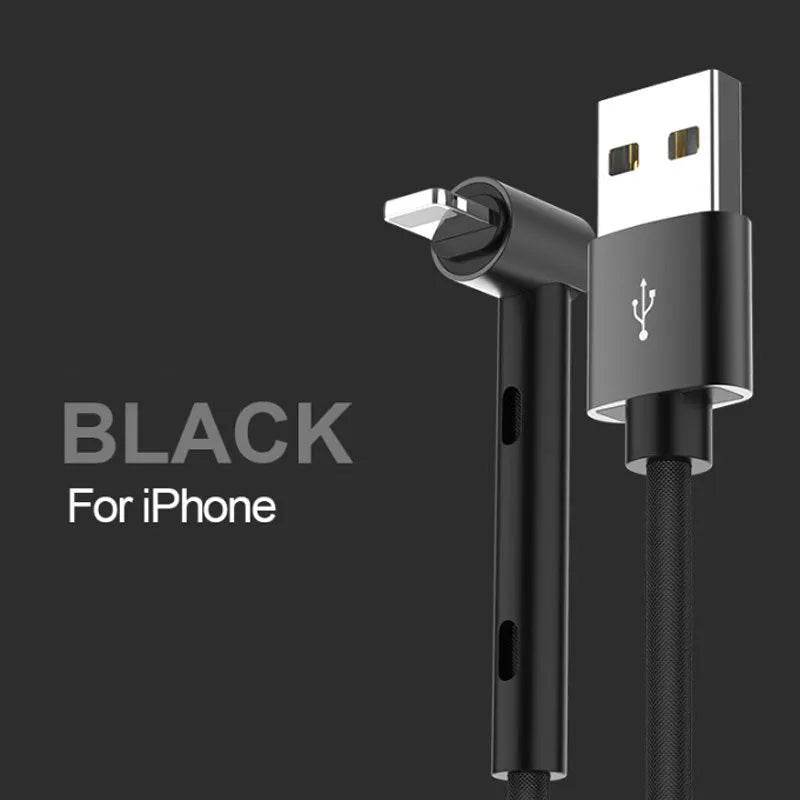 Android Type C and Iphone  Fast charging cable - www.Shopthatapp.com