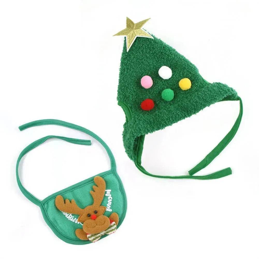 Pet Hat Christmas Tree Shape - www.Shopthatapp.com