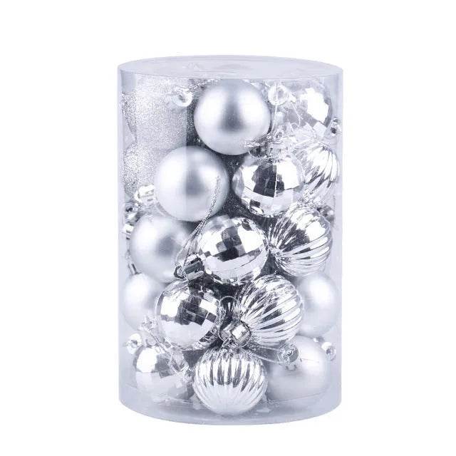 34 Christmas Ball Set 4cm Christmas Ornaments - www.Shopthatapp.com