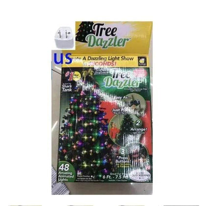 64 Light Dazzler Shower Tree Light Show Of Christmas Tree - www.Shopthatapp.com