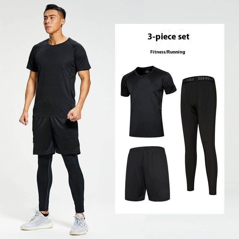 Fitness apparel - Quick Drying Workout clothes for men Gym wear - www.Shopthatapp.com