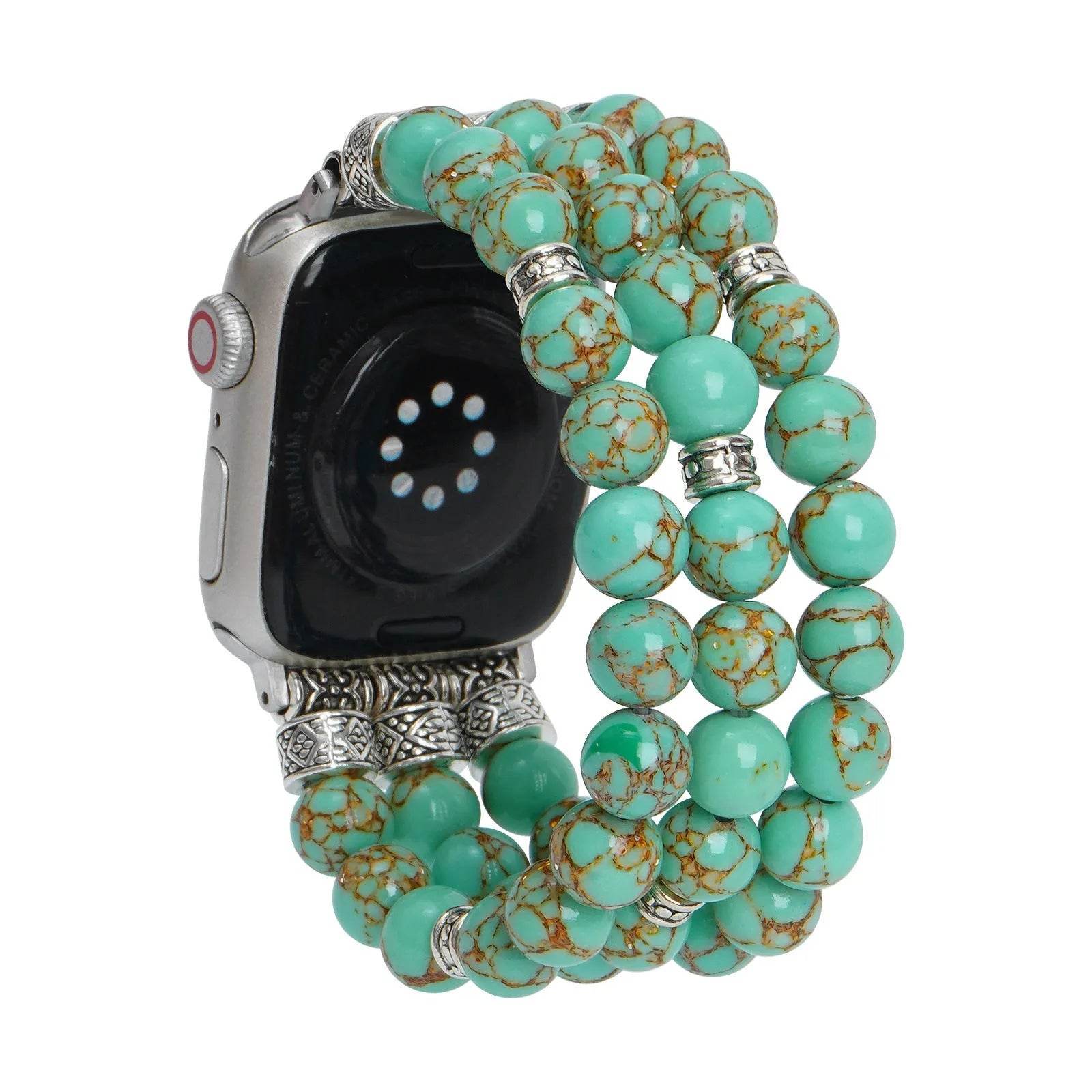 Beaded Bracelet Smart Phone Watch Strap for women - www.Shopthatapp.com