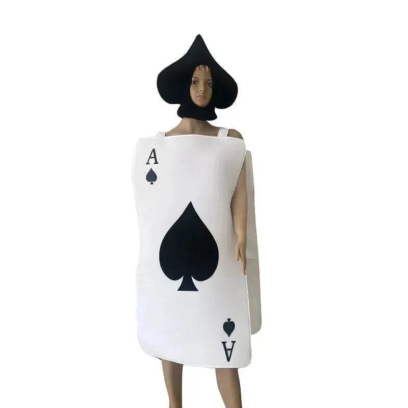 Unisex Poker Playing card costume Fun game costume - www.Shopthatapp.com