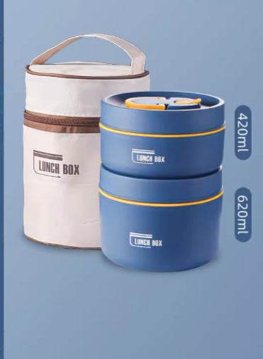 Portable Self-heating Japanese Multi Layer Thermal Insulated Lunch Box for Adult. - www.Shopthatapp.com