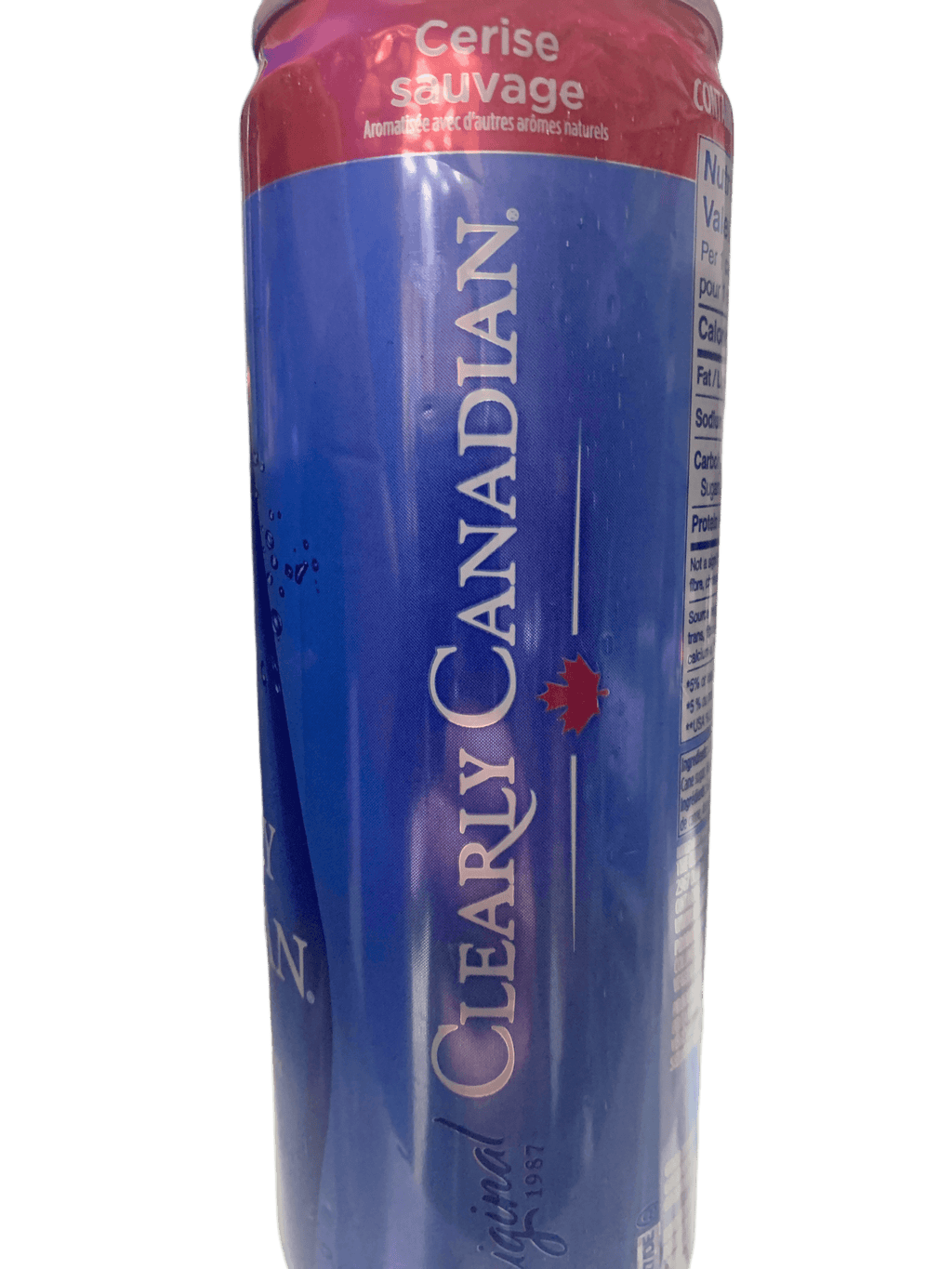 Clearly Canadian Sparkling Wild Cherry Cans 355ML - Canadian Edition - www.Shopthatapp.com
