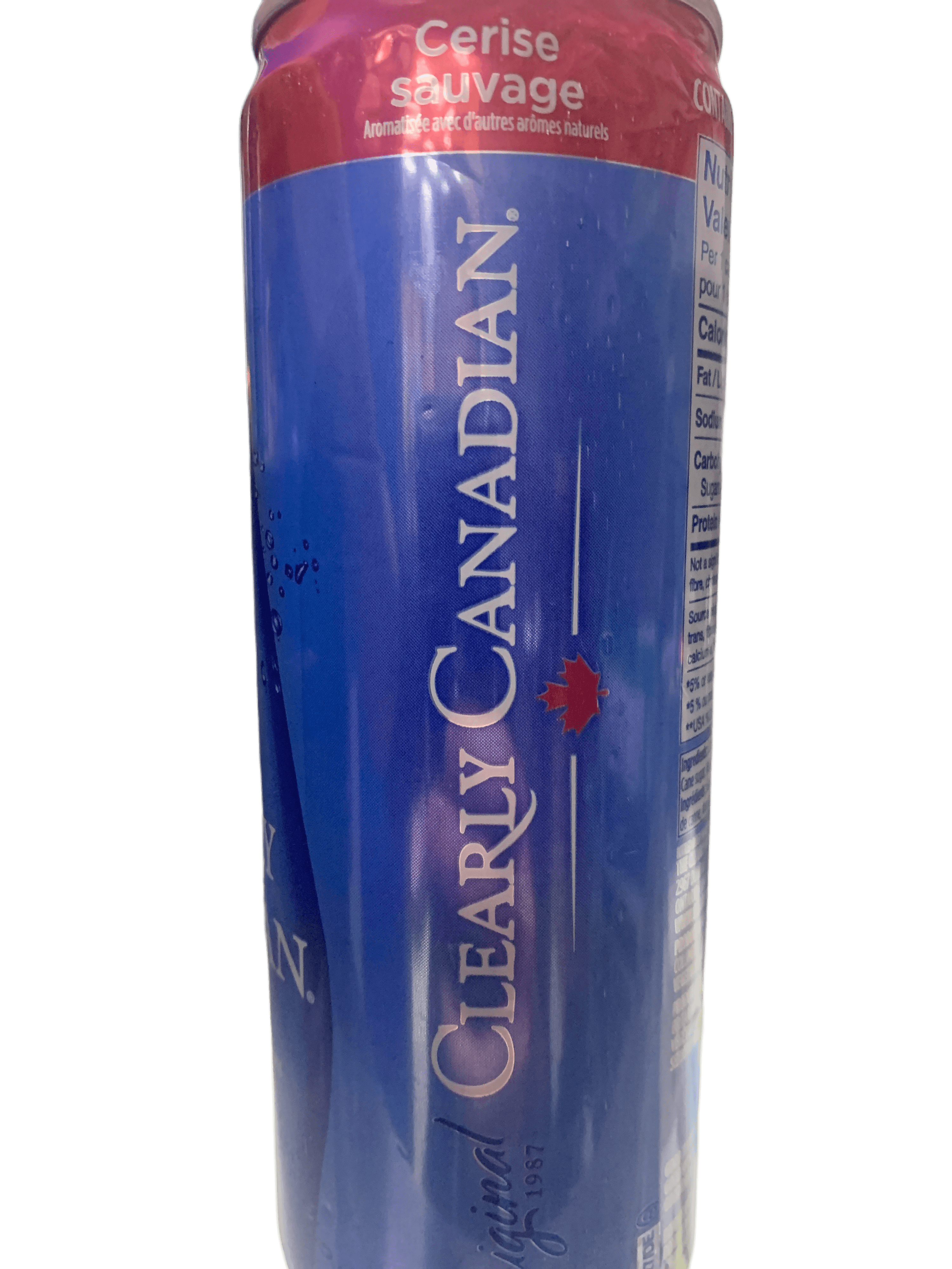 Clearly Canadian Sparkling Wild Cherry Cans 355ML - Canadian Edition - www.Shopthatapp.com