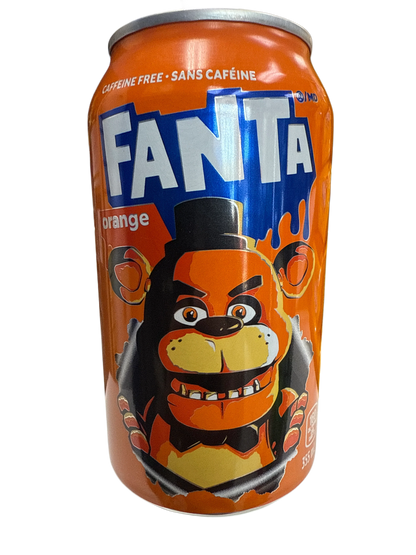 Fanta Limited Edition Halloween Orange Flavoured Can 355ML – Rare Canadian Exotic Drink