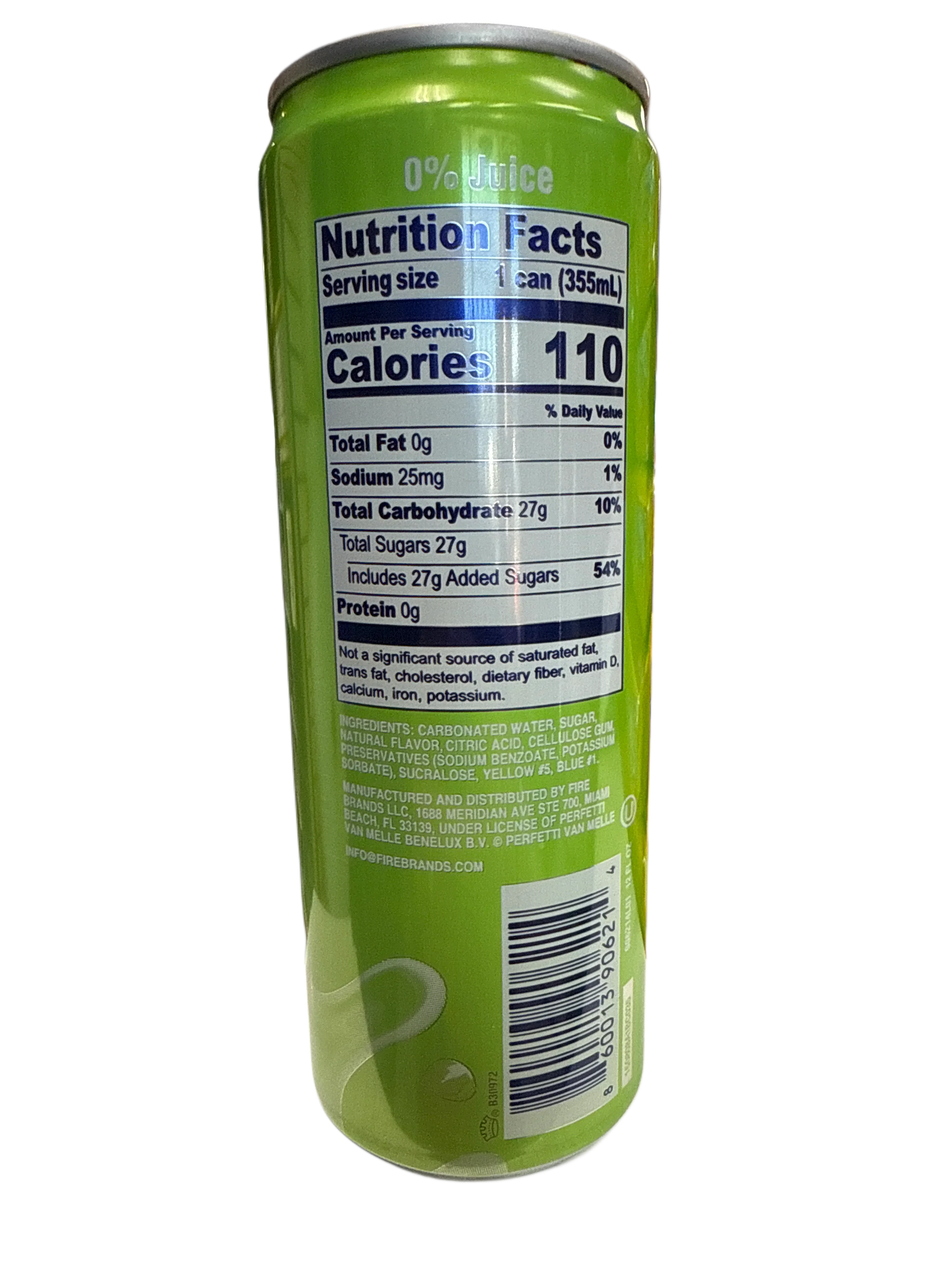 Air Heads Soda Watermelon Flavour 355ML - U.S Edition - www.Shopthatapp.com