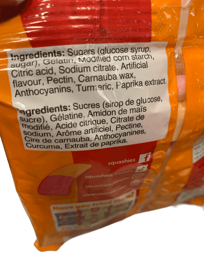 Squashies Orange and Cherry Flavour 160G - U.K Edition - www.Shopthatapp.com