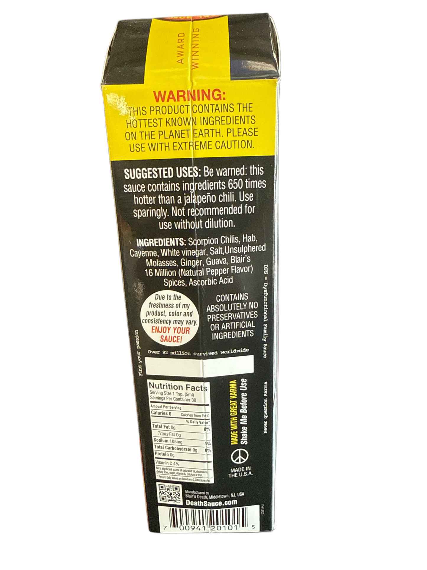 Blairs Mega Death Sauce 150ML - U.S Edition - www.Shopthatapp.com