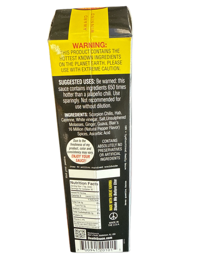 Blairs Mega Death Sauce 150ML - U.S Edition - www.Shopthatapp.com
