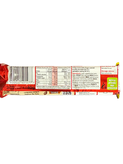 Kit Kat Chunky Funky Milk and White Chocolate mix with Cocoa Wafer 40G - U.K Edition - www.Shopthatapp.com