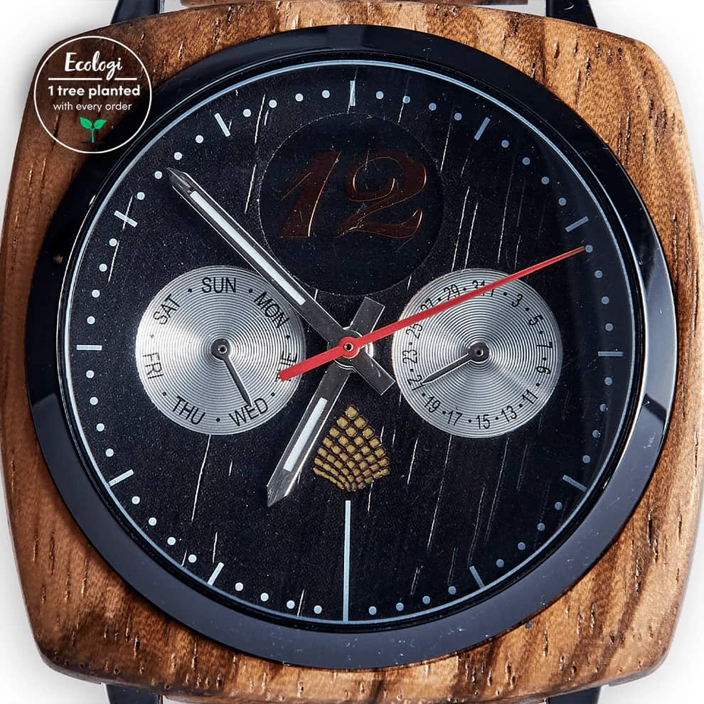 The Oak: Wood Watch for Men - www.Shopthatapp.com