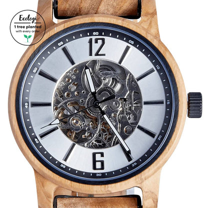 Le Sycamore : Montre en bois pour homme