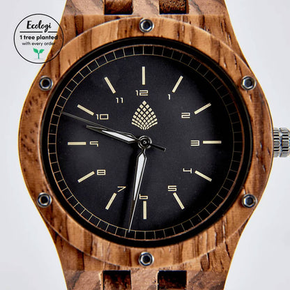 L'If : Montre en bois pour homme