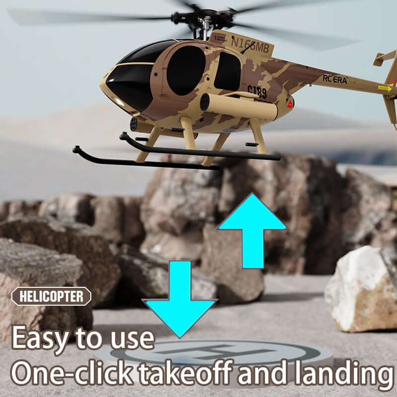 RC ERA C189 Dual Brushless RC Helicopter 1:28 Scale with Gyro and Altitude Hold - www.Shopthatapp.com