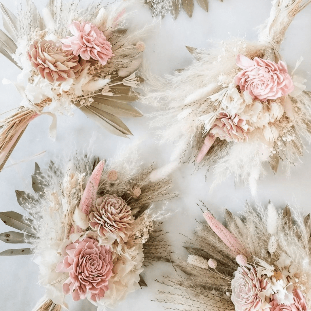 Bridal Bouquet - Pinks & Whites - www.Shopthatapp.com