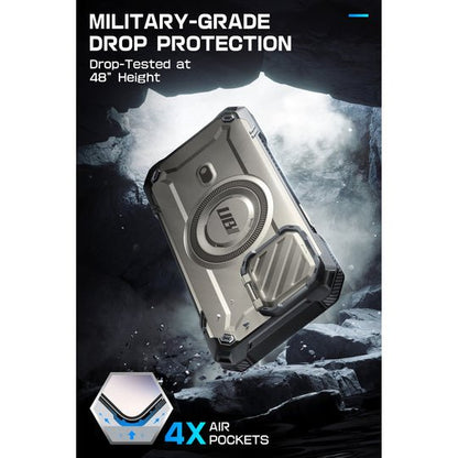 Coque MagSafe Unicorn Beetle MAG XT pour iPhone 15 Pro Max 6,7 pouces - Gris titane