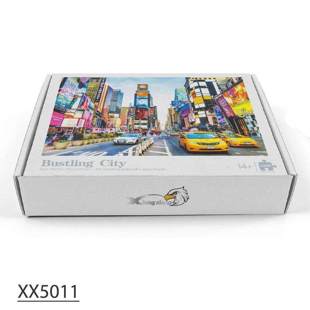 1000-Pc Bustling City Jigsaw Adventure | KidsToyLover - www.Shopthatapp.com