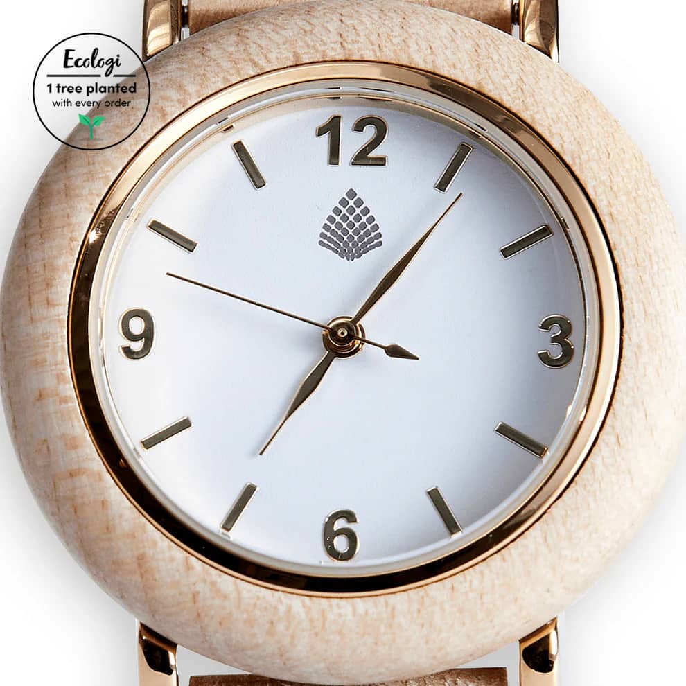 The Birch: Wood Watch for Women - www.Shopthatapp.com