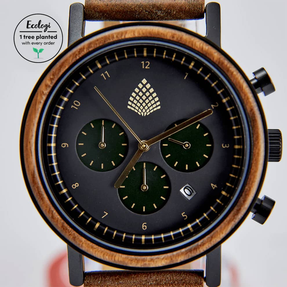 Le Cèdre : Montre en bois pour homme