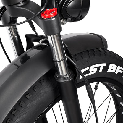 E·Bycco 26"EB7PRO Electric Bike 2000W Peak 3000W 52V23Ah Battery - www.Shopthatapp.com
