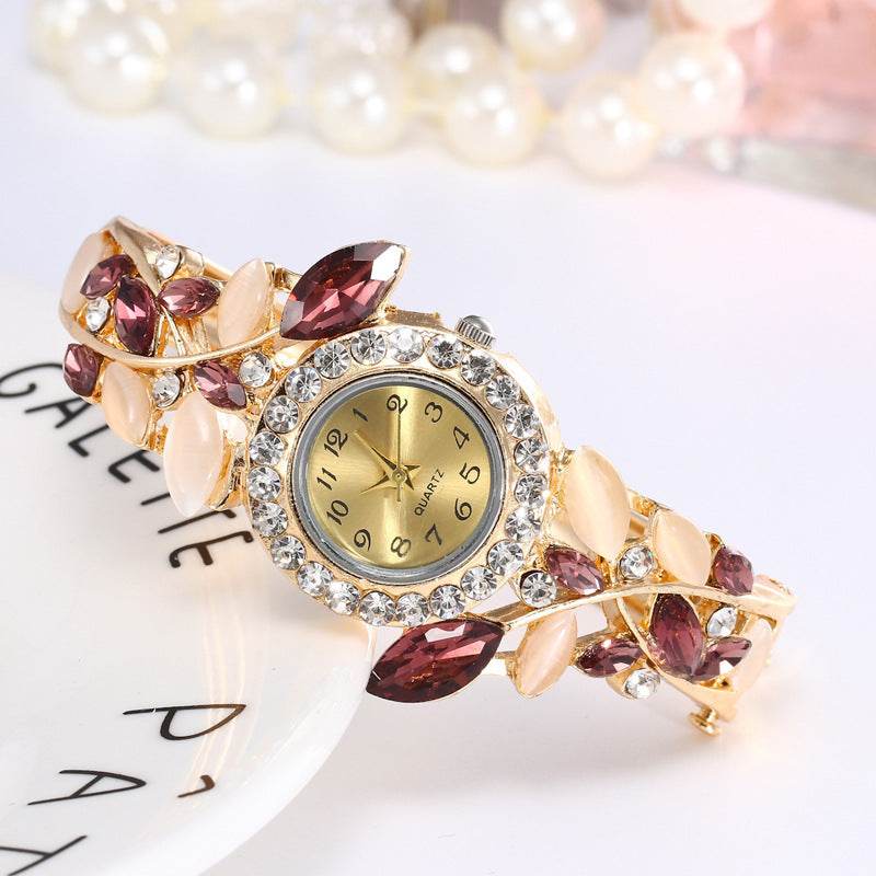 Diamond ladies fashion bracelet women watch - www.Shopthatapp.com