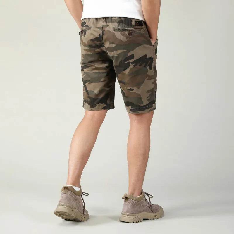 Straight Sports Leisure Five-point Workwear Cotton Camouflage Short Pants - www.Shopthatapp.com