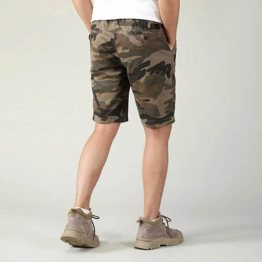 Straight Sports Leisure Five-point Workwear Cotton Camouflage Short Pants - www.Shopthatapp.com