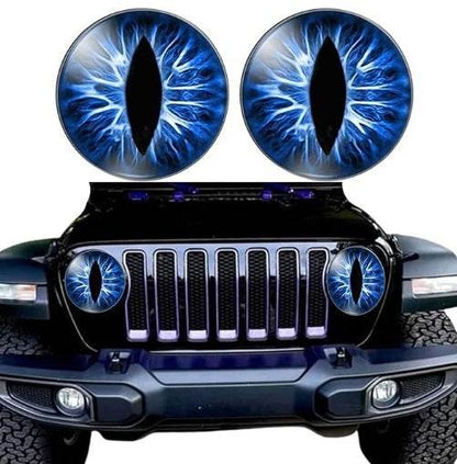 Car Headlight Decal Sticker