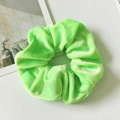 Fashion Velvet Scrunchies for Hair Ponytail Holder - www.Shopthatapp.com