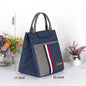 Women Fashion Thermal Insulated Denim Work Lunch Bag - www.Shopthatapp.com