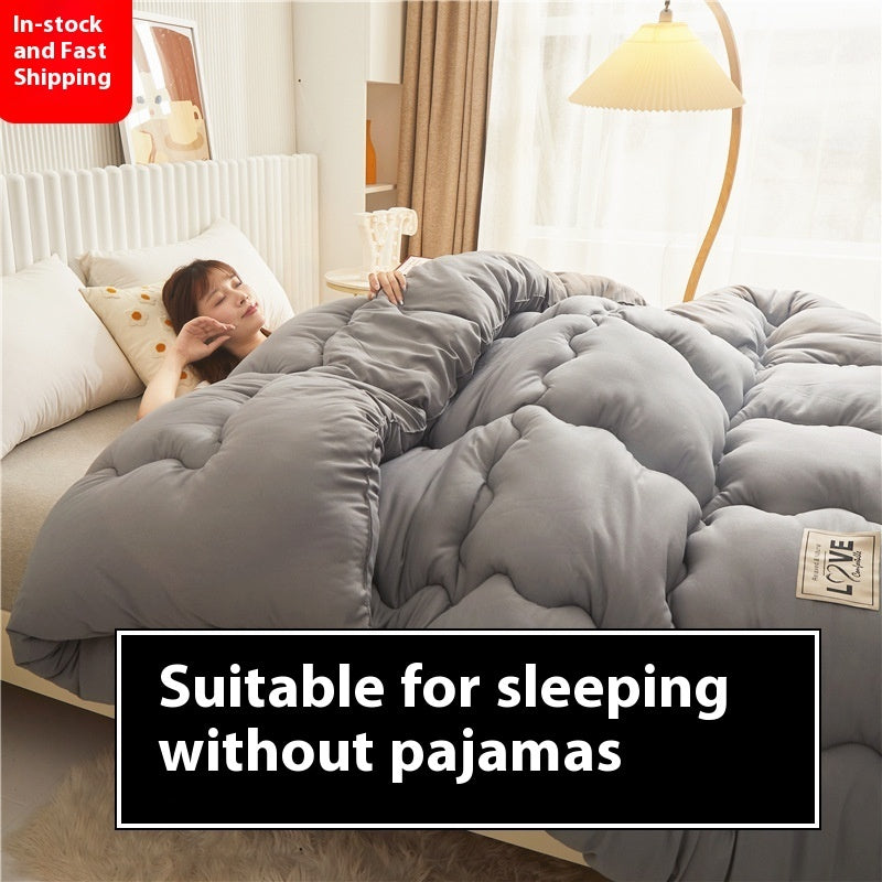 Airable Cover Double Thickened Cotton Duvet Insert - www.Shopthatapp.com